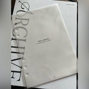 CLOTH & PAPER A5 WELLNESS Stationary bundle NEW!!